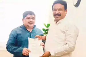 Cantt MLA Sri Ganesh asks minister for funding support