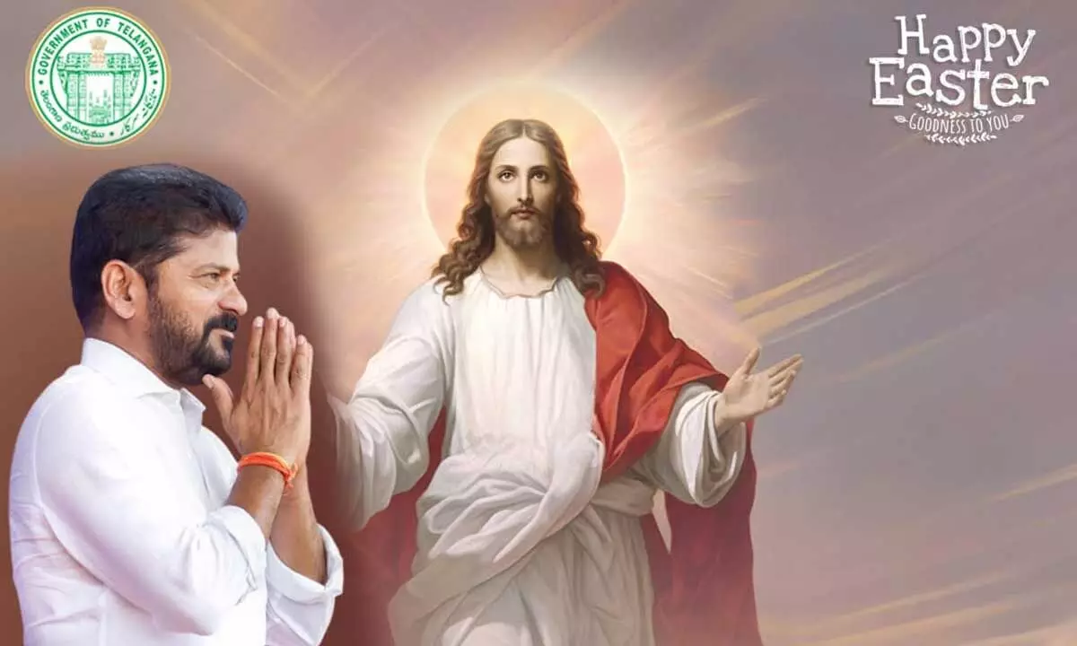 Chief Minister A. Revanth Reddy sends Easter wishes and emphasizes the importance of truth and unity