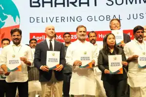 CM urges Summit international delegates to join Telangana’s growth