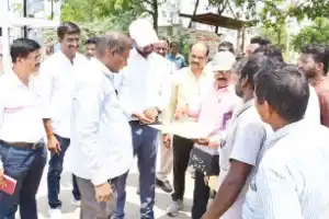 Collector Adarsh Surabhi removes official due to lack of training