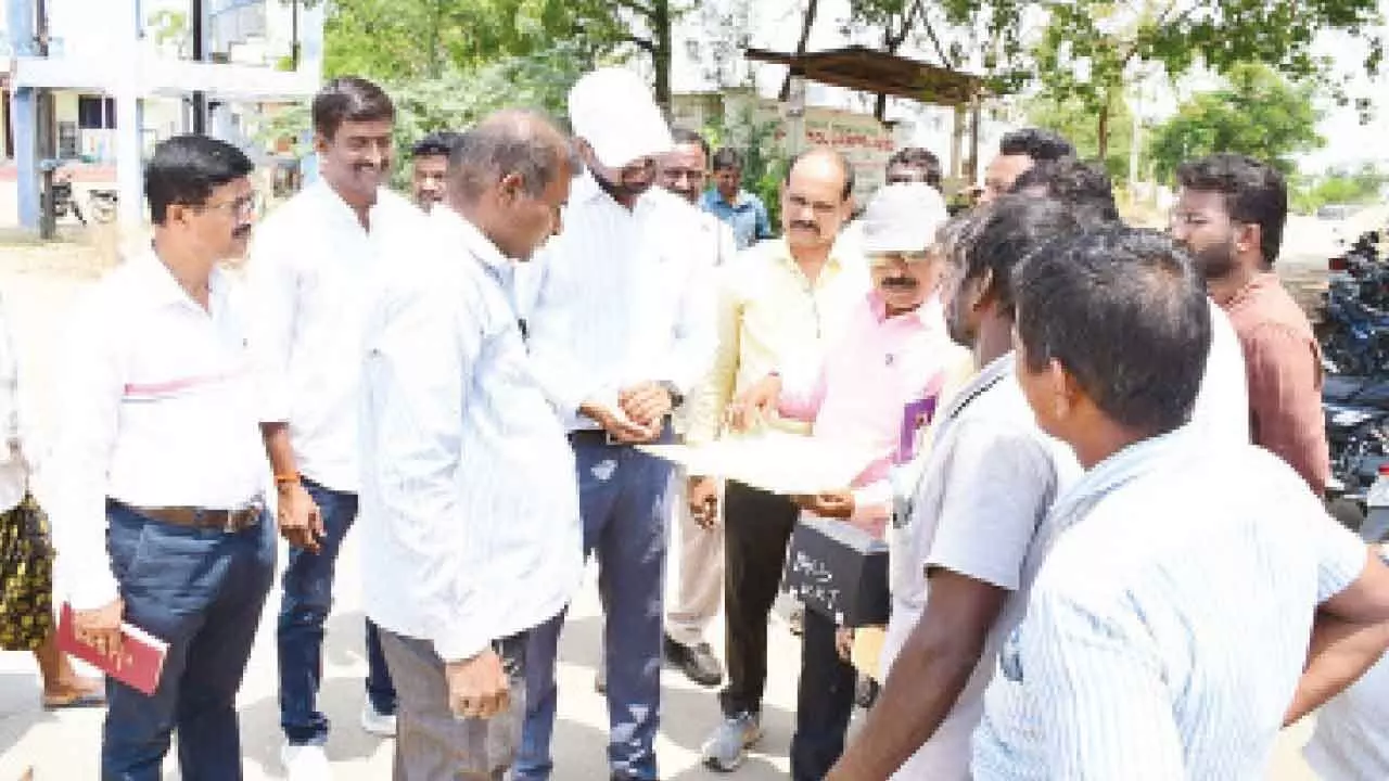 Collector Adarsh Surabhi removes official due to lack of training