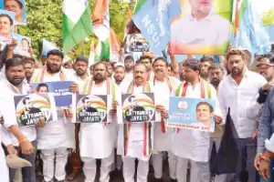 Congress plans major protest today against ED action in National Herald case