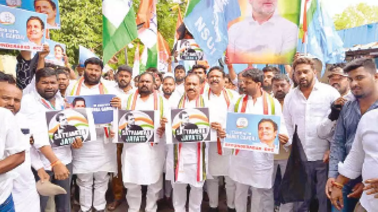 Congress plans major protest today against ED action in National Herald case