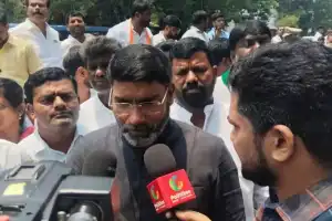 Congress Protests at Hyderabad ED Office as Dr. S.A. Sampath Kumar Accuses BJP of Targeting Gandhi Family