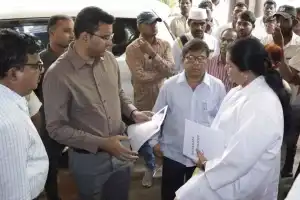 District Collector Orders Improvements to Government Hospital for Better Healthcare Services