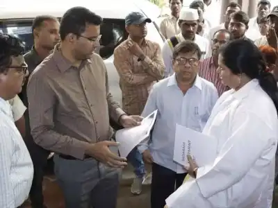 District Collector Orders Improvements to Government Hospital for Better Healthcare Services