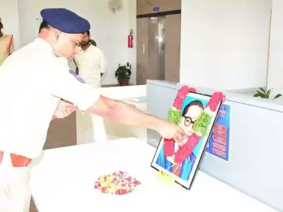 Dr. B.R. Ambedkar’s 134th Birth Anniversary Celebrated Grandly at Jogulamba Gadwal District Police Office