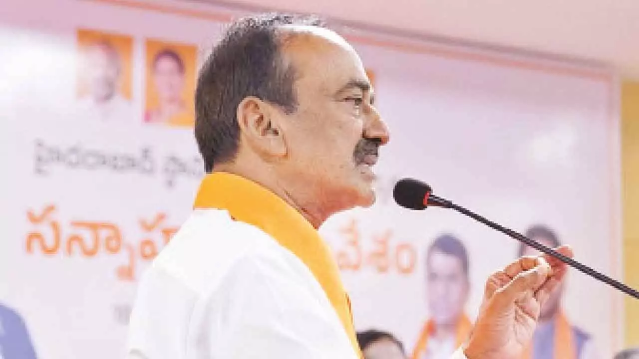 Eatala urges GHMC corporators to vote based on their conscience