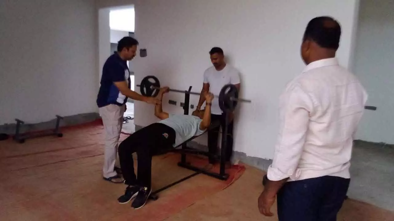 Exercise helps police stay strong and protect themselves, says SP Ravula Giridhar