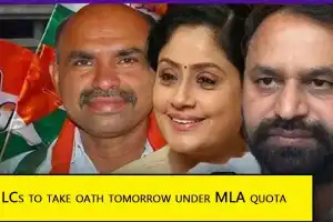 Four new MLCs in Hyderabad to be sworn in tomorrow under MLA quota