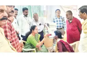 Free Cataract Screening Camp Conducted in Nagarkurnool
