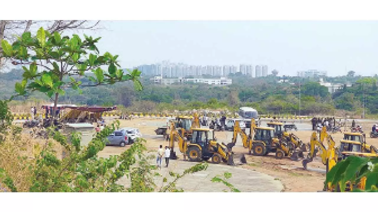 Government asserts the land belongs to them