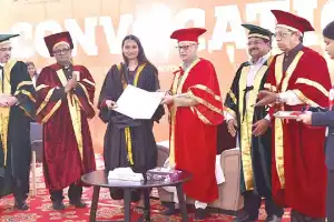 Governor attends Ashoka School of Business convocation