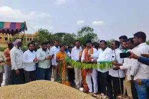 Grain Procurement Centres Opened in Suryapet