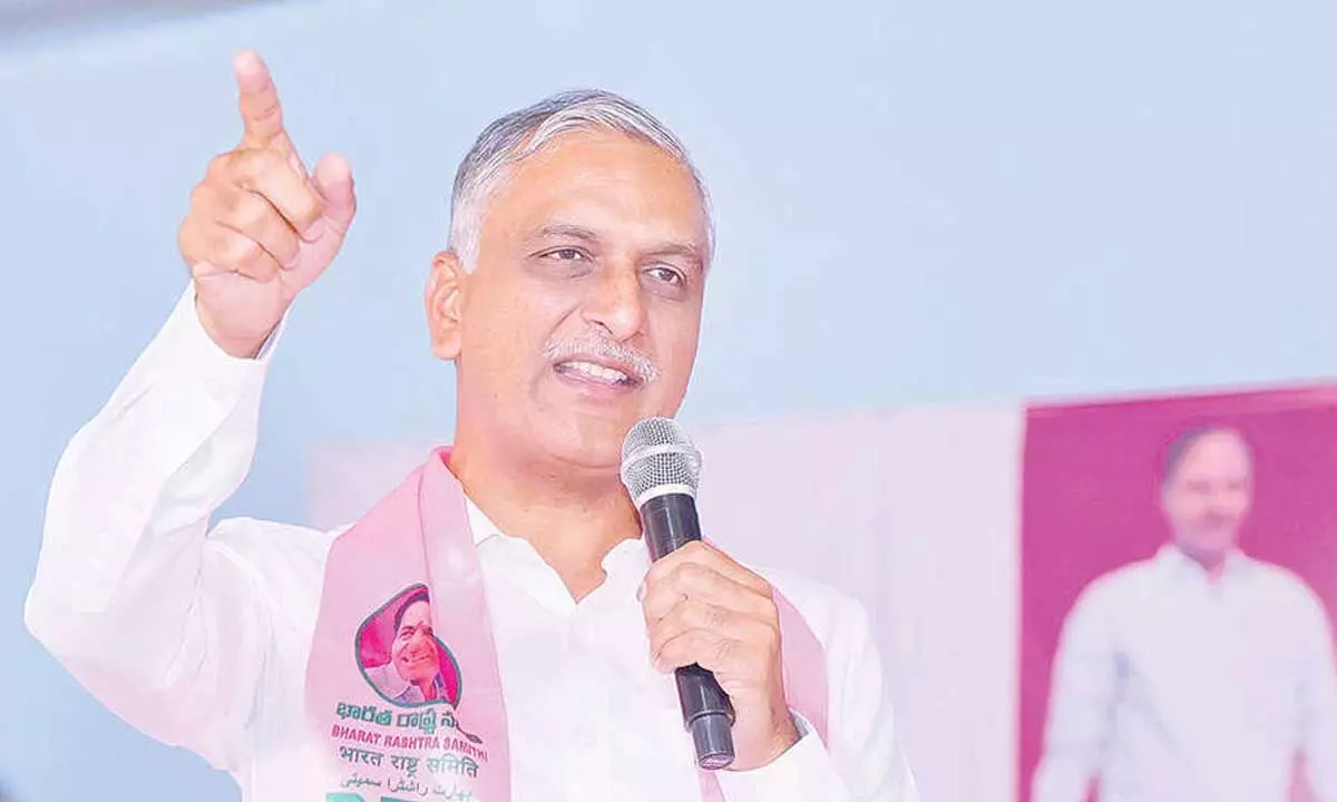 Harish Rao criticizes CM Revanth for delays in Rythu Bharosa payments
