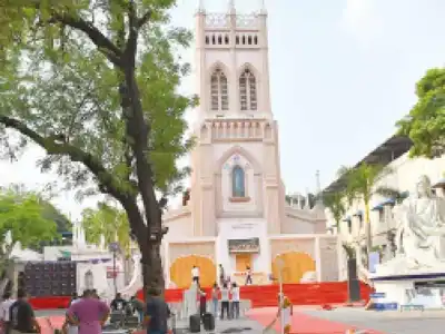 Hyderabad churches decorated for Good Friday services