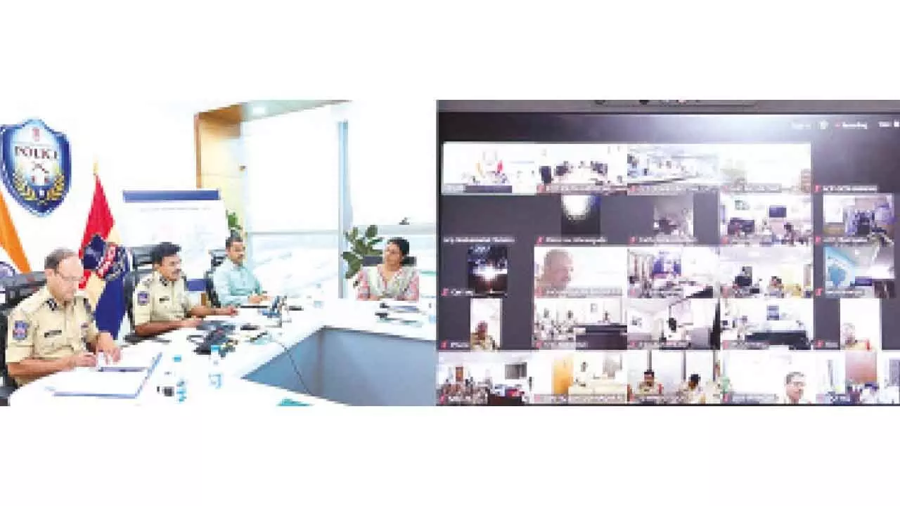 Hyderabad Police Commissioner reviews security plans for Sri Rama Navami Shobha Yatra