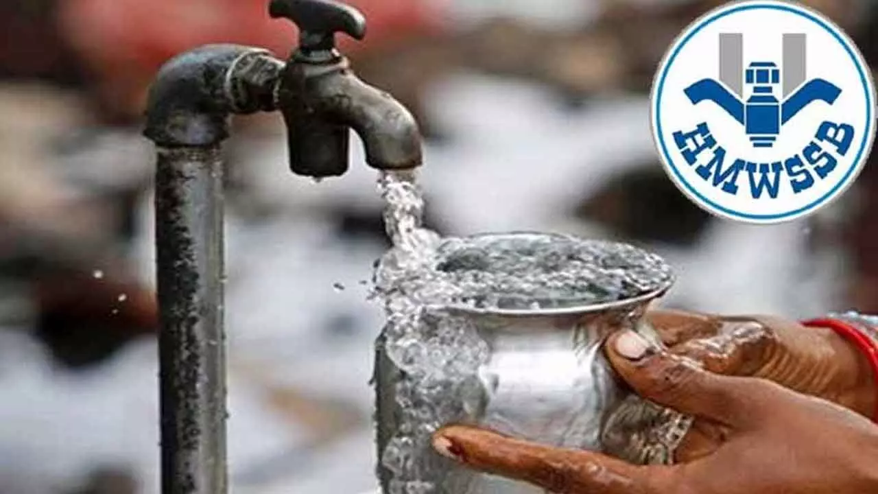 Hyderabad Water Board repairs damaged pump