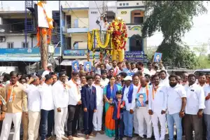 Jai Bhim Rally Celebrates Ambedkar Jayanti in Ieeja as Sarithamma Urges Youth to Follow His Ideals