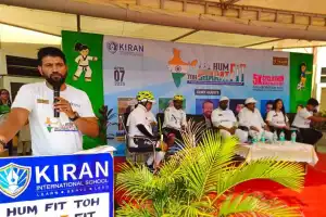 Kiran International School Organizes Successful 5KM Cyclothon for World Health Day