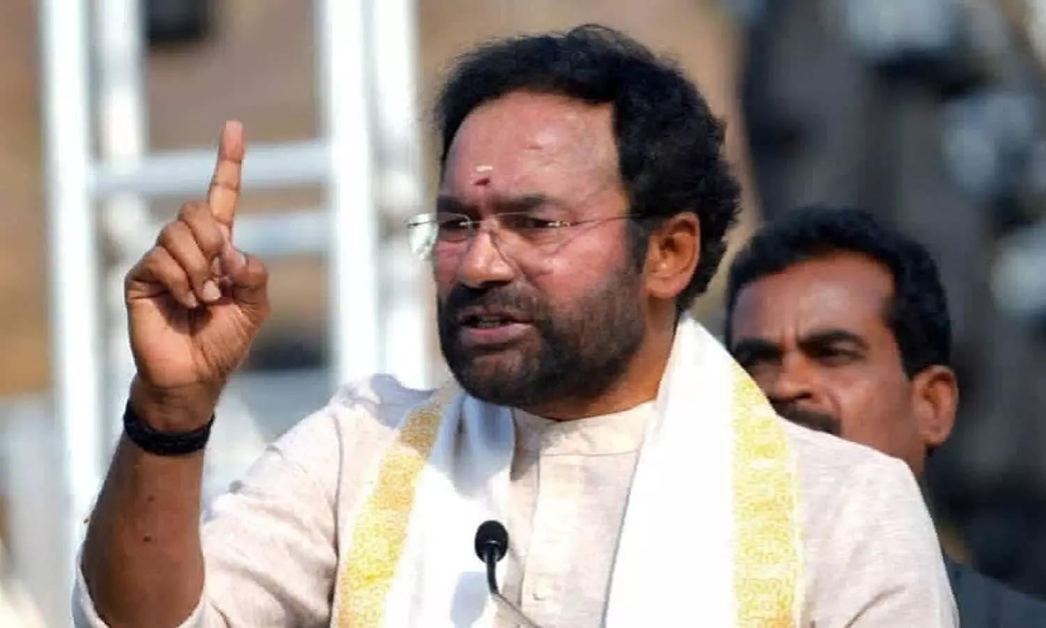 Kishan Reddy challenges BRS and Congress for supporting MIM in Hyderabad MLC elections