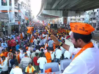Kishan Reddy launches Shobha Yatra rally in Amberpet