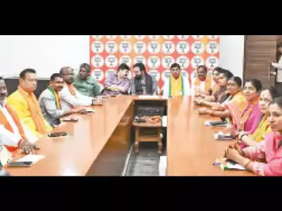 Kishan Reddy says Congress and BRS will give Hyderabad and Telangana to Majlis