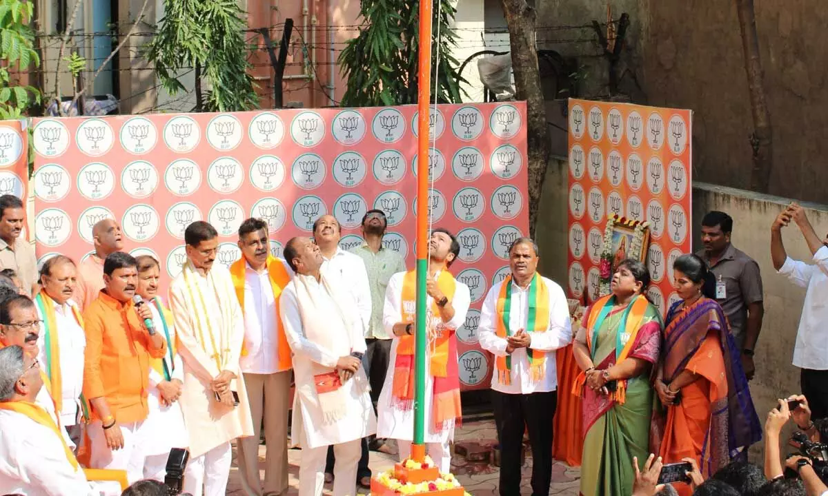 Kishan Reddy urges party workers to oppose Congress, BRS, and MIM efforts against BJP