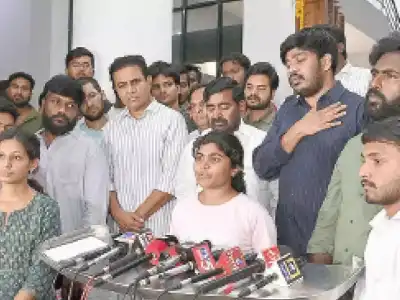 KTR criticizes Congress bulldozer actions and questions Rahul Gandhi’s silence on the issue