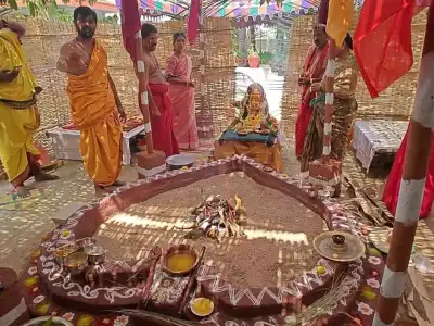 Lalita Tripura Sundari Devi Idol Dedicated in Ceremony