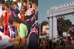 Massive turnout at Warangal job fair