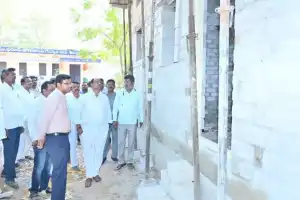 MLA and Collector Visit Indiramma Housing Model in Dharur, Stress Importance of Quality and Timely Completion