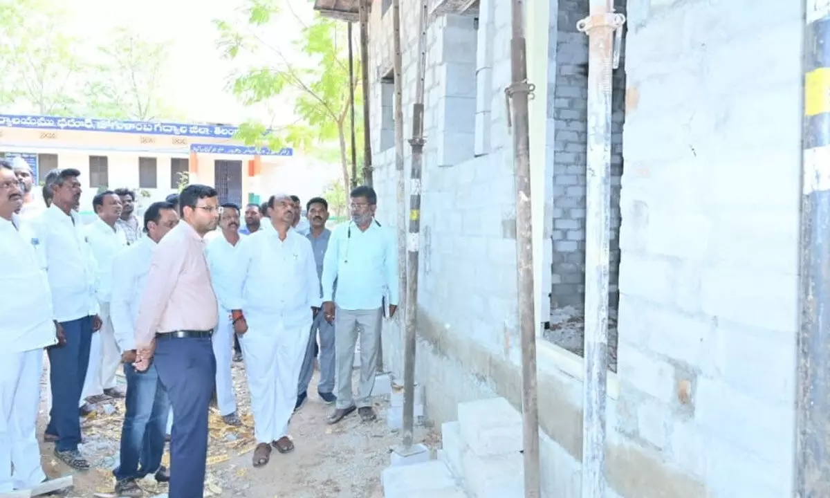 MLA and Collector Visit Indiramma Housing Model in Dharur, Stress Importance of Quality and Timely Completion