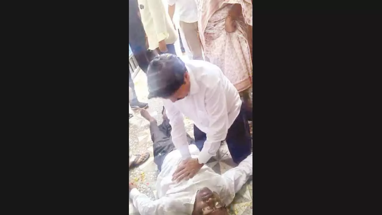 MLA Dr Tellam saves a life by performing CPR