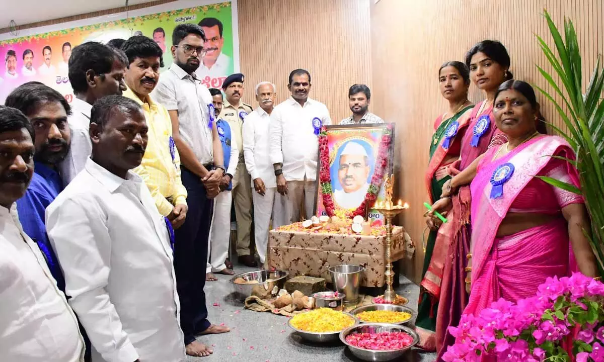 MLA Thudi says Babu Jagjivan Ram’s life is inspiring
