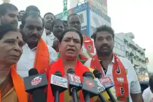 MP DK Aruna Leads Ambedkar Jayanti Celebrations in Palamuru
