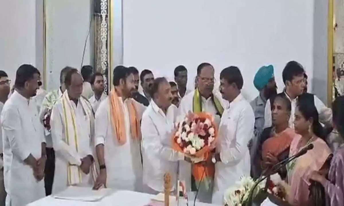 New MLCs Sworn In to Telangana Legislative Council