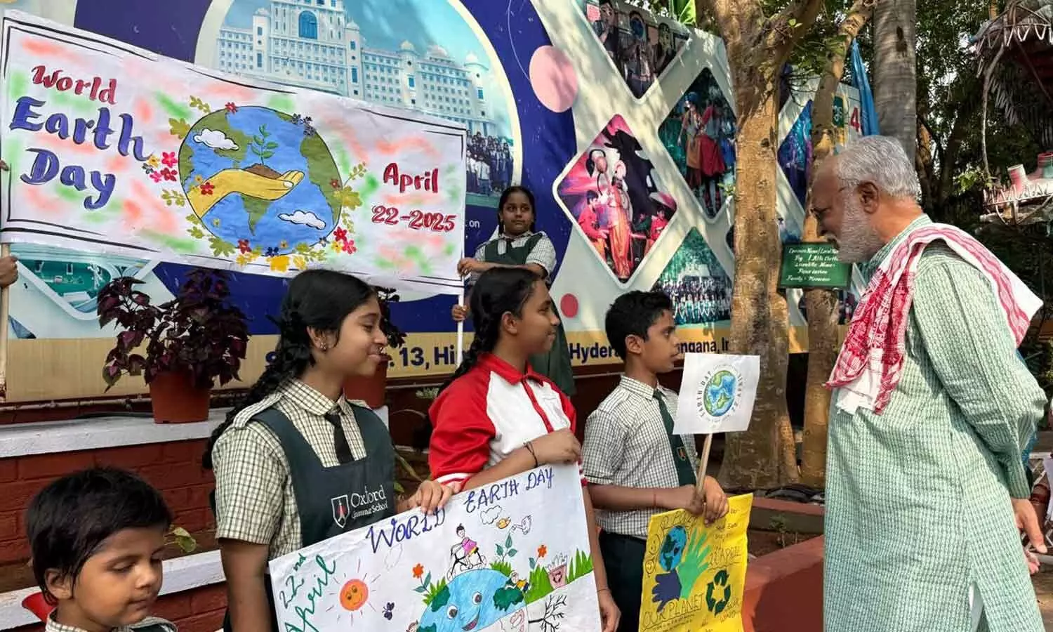 Oxford Grammar School Celebrates World Earth Day with Excitement