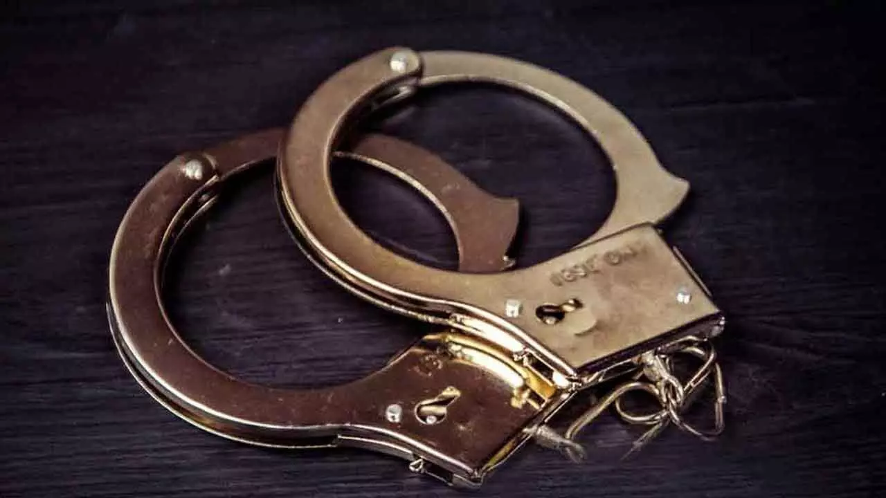 Police arrest two for extortion and illegal gun possession