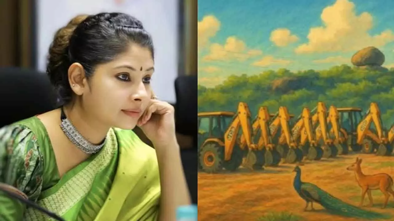 Police issue notice to Smita Sabharwal over reposted AI image in Kancha Gachibowli land dispute