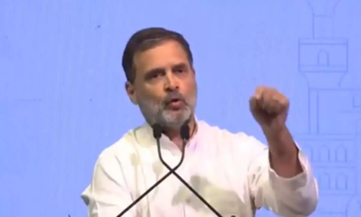 Rahul says love is the strongest way to fight hate