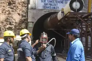 Rescue Efforts Stopped at Telangana SLBC Tunnel Accident