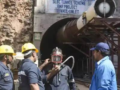 Rescue Efforts Stopped at Telangana SLBC Tunnel Accident