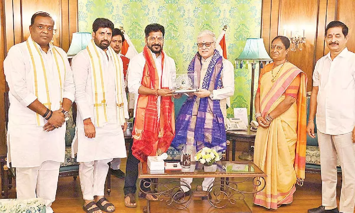 Revanth meets Governor as talk of Telangana cabinet expansion grows