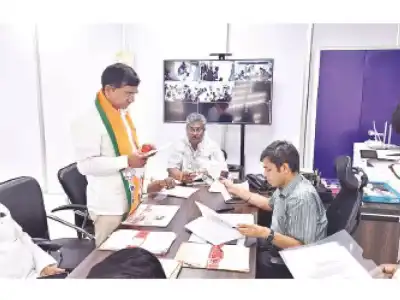 Saffron party selects Dr N Gautam Rao for Hyderabad LAC MLC elections