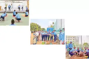Sphoorthy Engineering College NCC Celebrates World Health Day with Wellness Activities