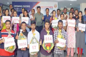 Sree Chaitanya student secures 17th rank in All India exam