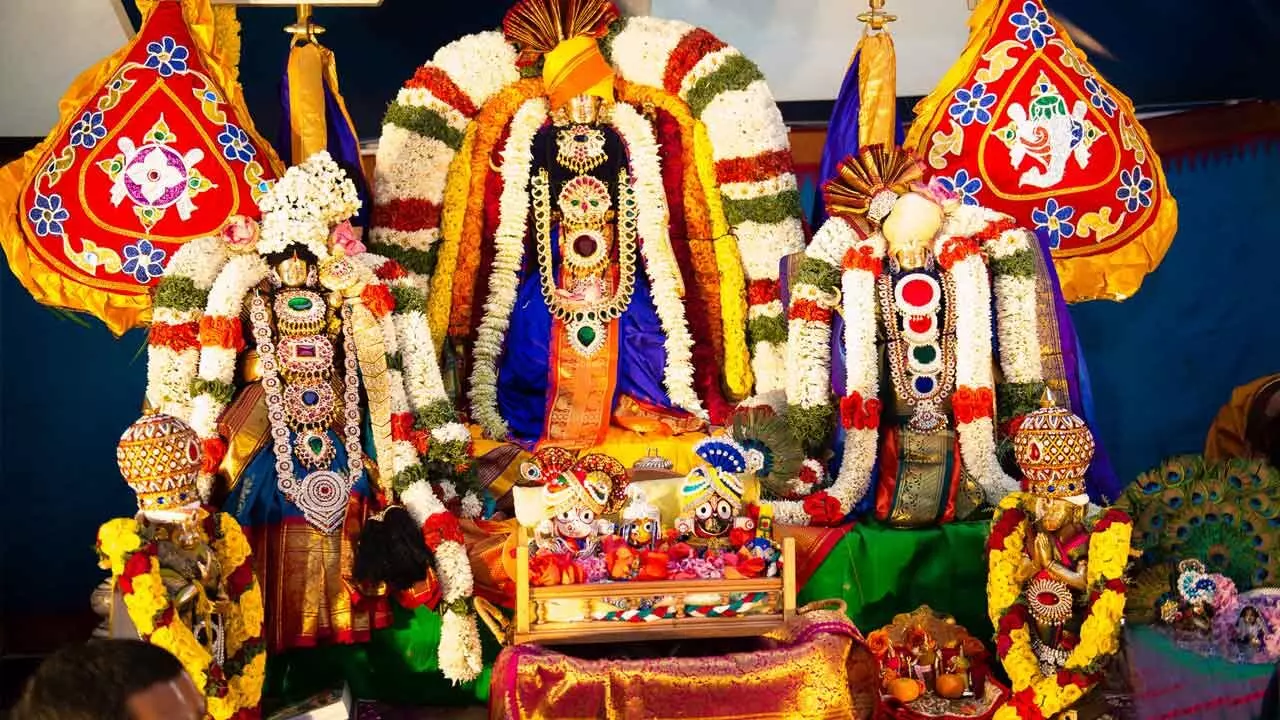 Sri Sitarama Swamy Thirukalyana Mahotsavam Celebrated Grandly in Bhadrachalam