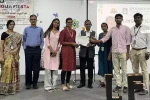 Students from 12 Colleges Excel at Lingua Fiesta with Literary Competitions and Launch of Freshman Magazine Abhiyanta