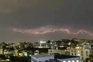 Sudden Rain and Strong Winds Hit Hyderabad on April 22